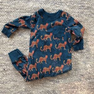 Tea Collection Leopard Print One Piece sz 12-18 months